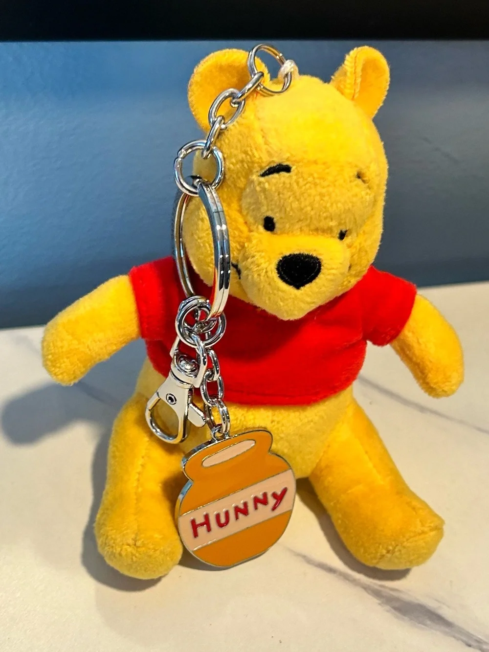 Disney Parks Winnie the Pooh Plush Keychain